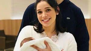 Sabrina Petraglia e o filho Gael | reprodução instagram