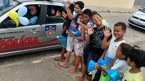 Ação da Base Comunitária de Marechal Deodoro | Cortesia / PM