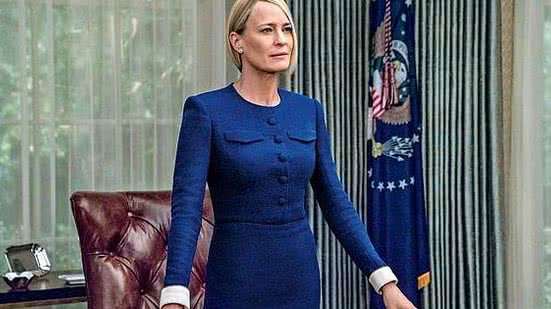 Robin Wright como Claire Underwood em 'House of Cards' | David GiesbrechtNetflix