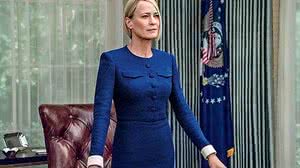 Robin Wright como Claire Underwood em 'House of Cards' | David GiesbrechtNetflix