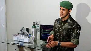 Imagem Em Maceió, sargento do Exército coordena projeto de desenvolvimento de respirador de baixo custo