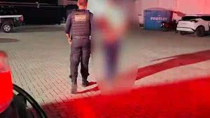 O suspeito foi encaminhado para a Central de Flagrantes | Divulgação/Polícia Civil