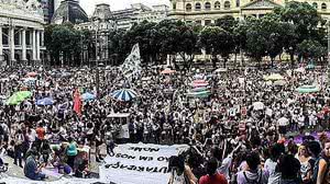 Protestos tomaram conta das principais capitais do país | Twitter