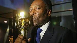 Pelé deu entrada no hospital no dia 13 de fevereiro para dar sequência ao tratamento do tumor de cólon | Foto: CBF