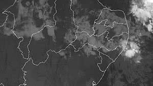 Imagem do satélite GOES-16. 30/06/2021 08:30 UTC. Canal 10,35 µm (INMET) | Fonte: http://satelite.inmet.gov.br