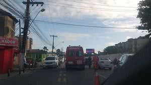 Acidente é registrado na Ladeia do Óleo, em Maceió | Divulgação/CBM