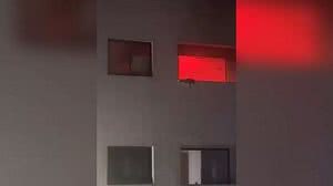 Homem esquece panela no fogão e apartamento pega fogo em João Pessoa | Reprodução