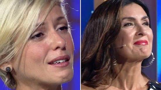 Imagem Fátima Bernardes vai aos prantos com história de Fernanda de Freitas