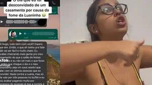 Imagem Casal é desconvidado de casamento por namorada comer demais e viraliza na web