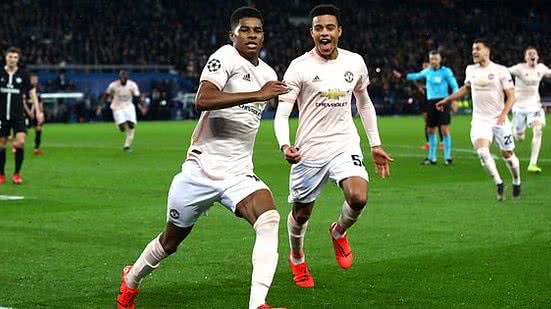 Manchester United vence e elimina o PSG na França | Divulgação / Twitter @ChampionsLeague