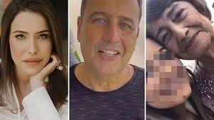 Advogada Amanda Partata (lado esquerdo), Leonardo Pereira Alves (meio) e Luzia Alves (lado direito), em Goiânia, Goiás | Reprodução/Redes Sociais