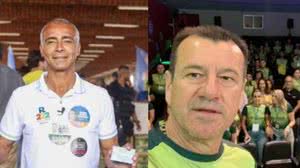 Romário e Dunga foram tetracampeões com a Seleção Brasileira | Foto: Reprodução