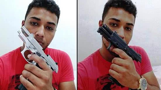 Fotos foram encontradas em celular de suspeito morto | Cortesia ao TNH1