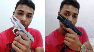 Fotos foram encontradas em celular de suspeito morto | Cortesia ao TNH1