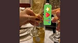 Imagem Hulk compartilha fotos de jantar romântico com sobrinha da ex