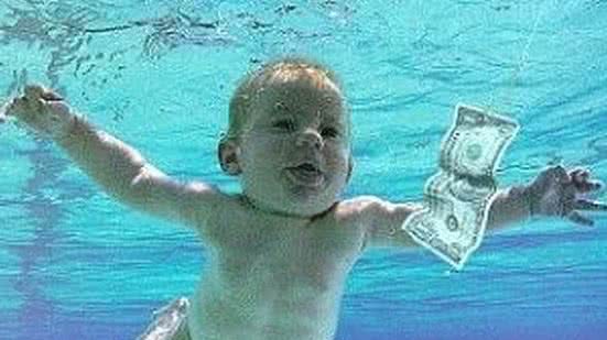 Bebê do Nirvana, que foi capa do disco Nevermind, processa banda por exploração sexual | Foto: Divulgação