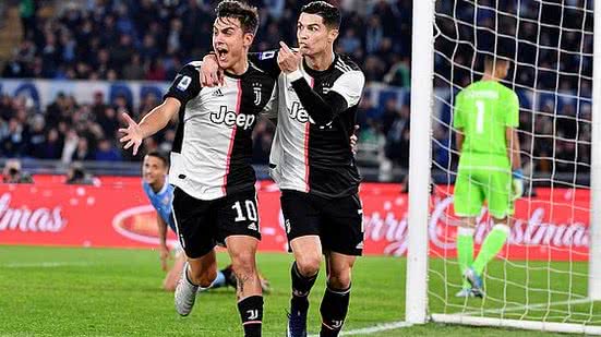 Cristiano Ronaldo comemora gol com Paulo Dybala | DiaEsportivo / Folhapress