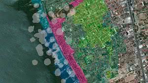 Mapa de Setorização de Instabilidade de Solo | Reprodução/Ascom Defesa Civil