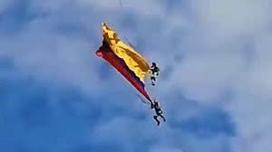 Soldados morreram após corda se soltar de aeronave | Reprodução