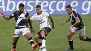 Imagem Vasco empata sem gols com o Corinthians e está virtualmente rebaixado