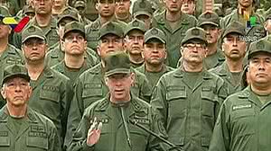 Militares de várias regiões da Venezuela manifestam apoio a Maduro | Telesur/Reprodução