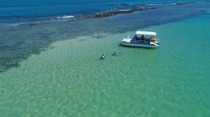 Cidades como Maragogi e São Miguel dos Milagres, no Litoral Norte de Alagoas, são um dos destinos mais procurados pelos turístas | Peld Costa dos Corais (Equipe Drones)