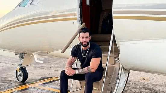 Entre as aeronaves liberadas está um jato que já pertenceu ao cantor Gusttavo Lima | Reprodução/Instagram