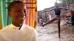 Imagem Menino que viralizou dançando balé na chuva ganha bolsa em escola dos EUA