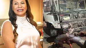 Dona Ruth Moreira, mãe da cantora Marília Mendonça | Reprodução / Redes Sociais / Portal Leo Dias