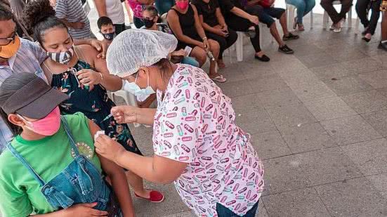 Cerca de 58 mil crianças tomaram a primeira dose | Foto: Divulgação/Ascom SMS