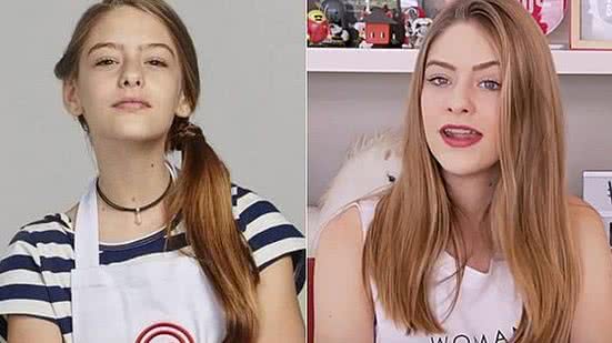 Valentina Schulz participou do MasterChef Júnior | Montagem/Divulgação