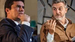 Imagem Luciano Huck e Sergio Moro negociam aliança para eleição de 2022