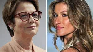 A ministra da Agricultura Tereza Cristina e a modelo Gisele Bündchen | Ministério da Agricultura/Felipe Cotrim/VEJA.com