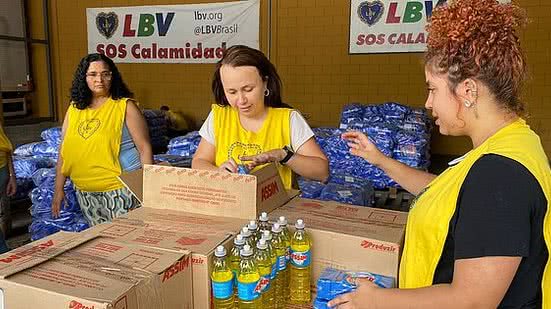 Imagem Em Maceió, LBV abre posto de arrecadação de donativos para o Rio Grande do Sul