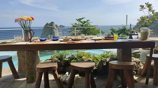 Piscina com vista para o mar: veja como é casa de Mário Gomes | Reprodução / Airbnb