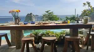 Piscina com vista para o mar: veja como é casa de Mário Gomes | Reprodução / Airbnb