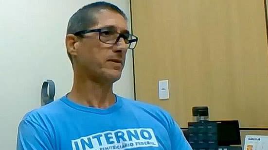 Ronnie Lessa em depoimento à polícia | Reprodução / TV Globo