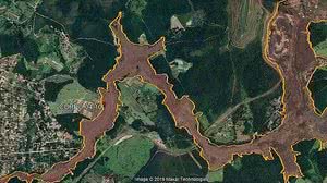 Área onde foi encontrado corpo de mais uma vítima do rompimento da barragem na mina Córrego do Feijão | CBMMG/Divulgação