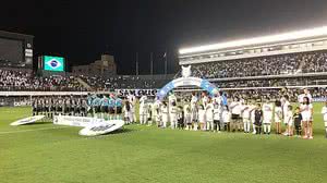 Divulgação / Twitter Santos