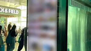 Os painéis afetados, segundo a Infraero, são de uma empresa de publicidade | Foto: Reprodução