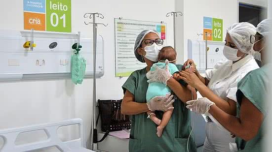 Hospital da Criança está com 50% dos leitos ocupados com pacientes diagnosticados com problemas respiratórios | Foto: Divulgação/Ascom Sesau-AL