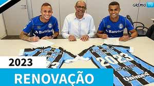 Everton Cebolinha e Alisson renovaram com o Tricolor | Divulgação / Grêmio