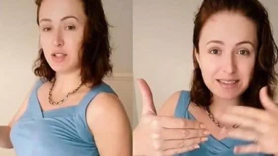 Mulher faz vídeo ensinando a limpar o ânus | Foto: Reprodução Vídeo