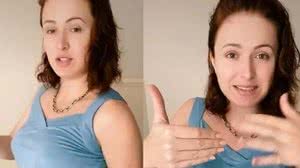 Mulher faz vídeo ensinando a limpar o ânus | Foto: Reprodução Vídeo