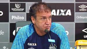 Técnico Cuca | Reprodução / Site Oficial Santos