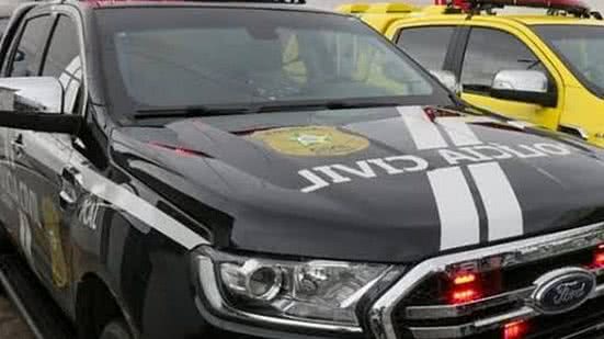 Preso foi levado ao Cisp de Matriz do Camaragibe | Foto: Cortesia / Ascom PC