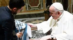 O papa Francisco é argentino e gosta de futebol | Foto: Reprodução / Twitter