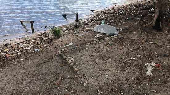 Corpo masculino foi achado boiando nesta quinta | Cortesia