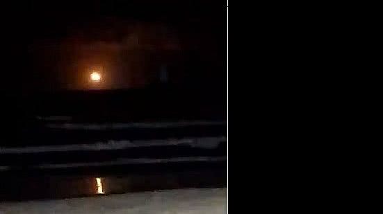 Imagem "Bola de fogo": Marinha não registrou pedido de socorro nem vestígios de embarcação