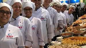 Alunos de Gastronomia do Senac | Assessoria